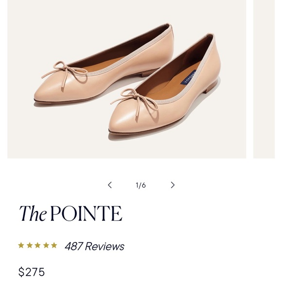 Margaux The Pointe Flats Size 40 grey - Picture 8 of 8